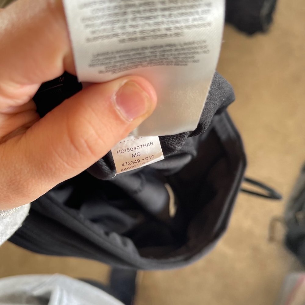 Nike Women's Power Training Dri-Fit Medium‎ Black Pants - Picture 4 of 5